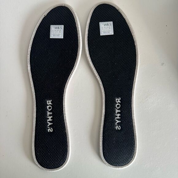 Rothy’s Round Toe Gray White Size - Picture 7 of 10